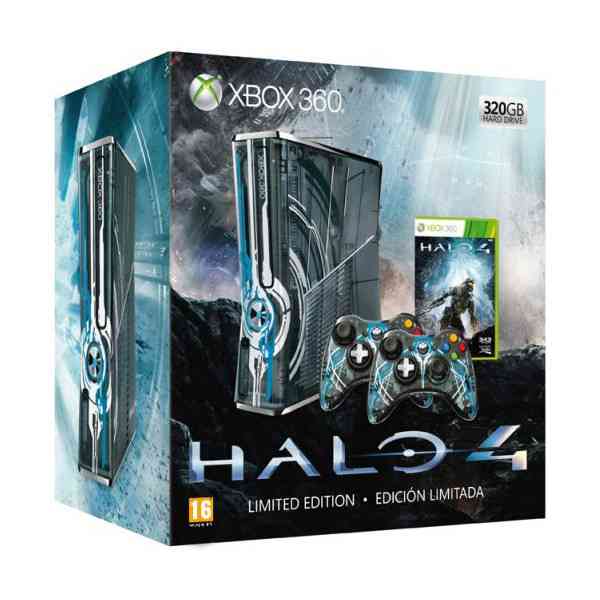 Consola Xbox 360 320 Gb Edicion Limitada Halo 4